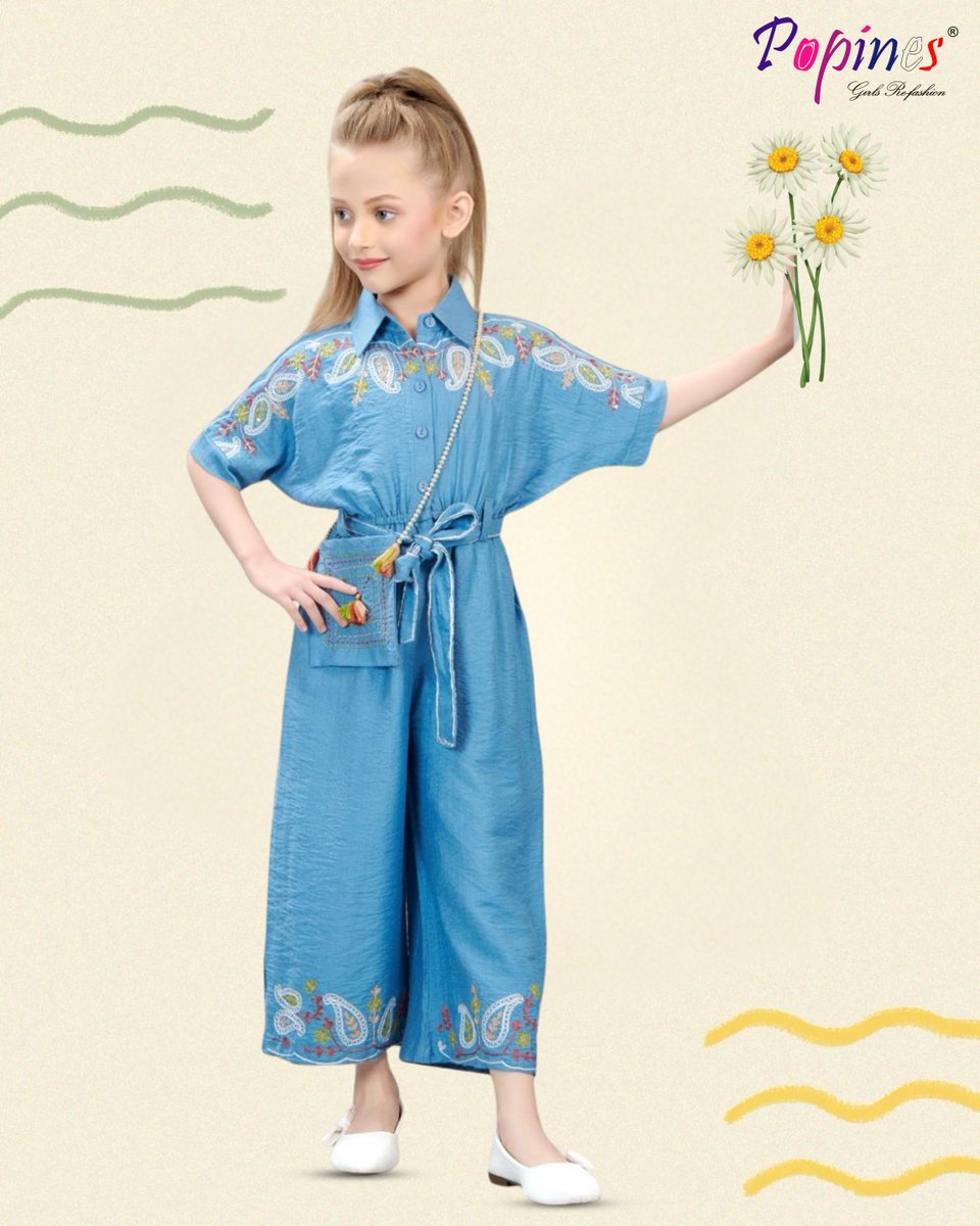 PopinesFashion's tweet photo. Denim vibes, pretty embroidery &amp; endless charm! 💙✨
Shop the look &amp; visit Popines today! 🛍️

#Popines #GirlsFashion #KidsFashion #DenimStyle #GirlsWear #kidsstyle

{Popines ,GirlsFashion ,KidsFashion ,DenimStyle ,GirlsWear ,KidsStyle} https://t.co/mISVxWnH92