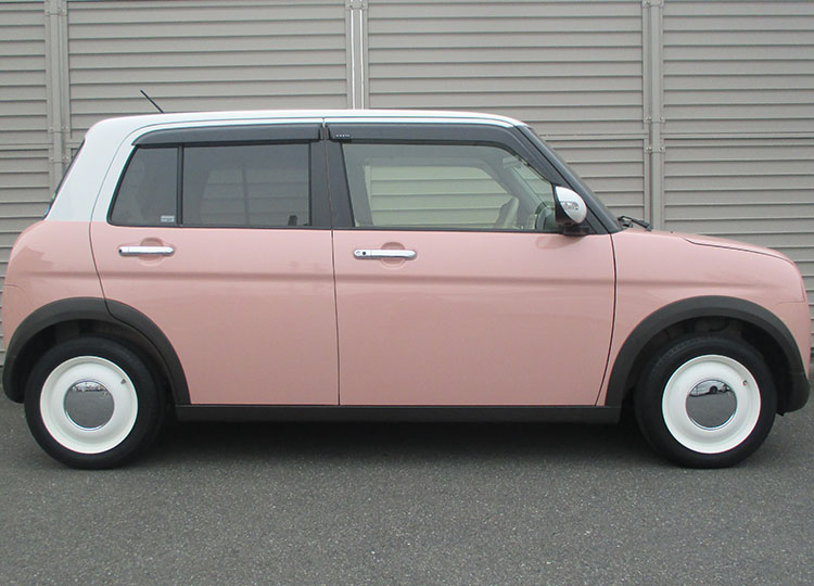 fuji_tire's tweet photo. マイカードレスアップフォトからピックアップ
スズキ/ラパン
ホイール:HEART VOICE/ラブリースイートレーベル アナム
カラー:ミルキーホワイト
サイズ:FR:5.0J-14
#ラパン
#HEARTVOICE
#ドレスアップフォト
詳細を見る
https://t.co/nGpTWgYNqb https://t.co/jJygswShgv