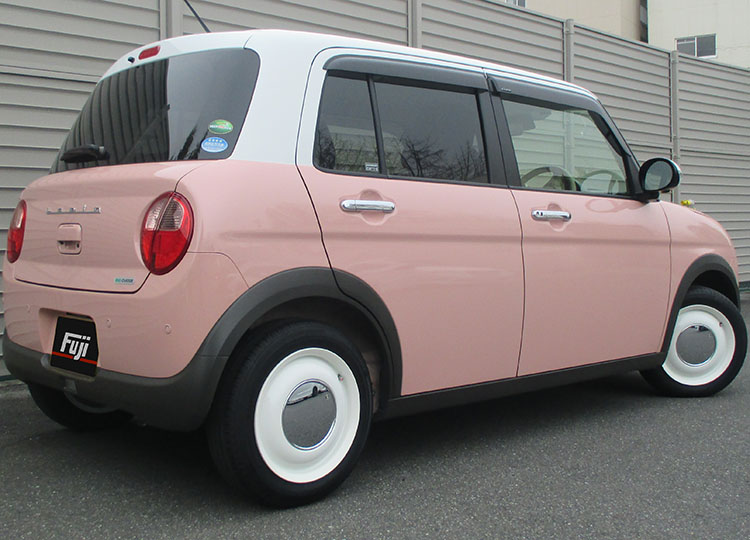 fuji_tire's tweet photo. マイカードレスアップフォトからピックアップ
スズキ/ラパン
ホイール:HEART VOICE/ラブリースイートレーベル アナム
カラー:ミルキーホワイト
サイズ:FR:5.0J-14
#ラパン
#HEARTVOICE
#ドレスアップフォト
詳細を見る
https://t.co/nGpTWgYNqb https://t.co/jJygswShgv