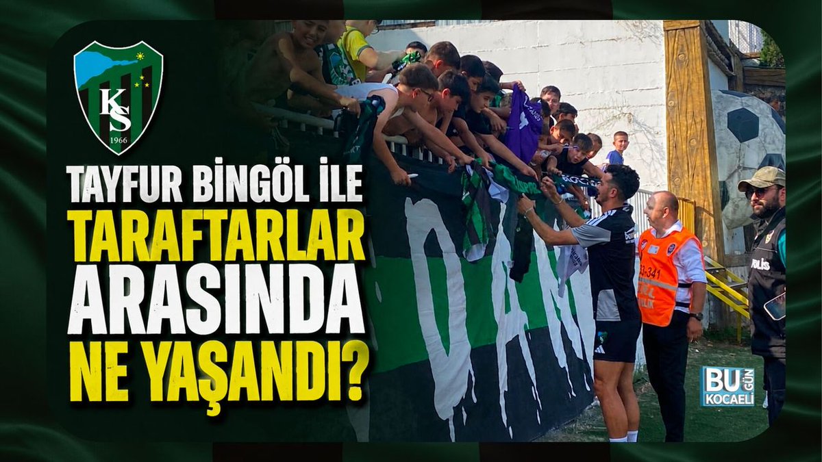 bugunkocaeligzt's tweet photo. TAYFUR BİNGÖL İLE TARAFTARLAR ARASINDA NE YAŞANDI? https://t.co/uht6JlkPJu #TayfurBingöl #Kocaelispor #ZEDFC https://t.co/z2j3yvYTTA