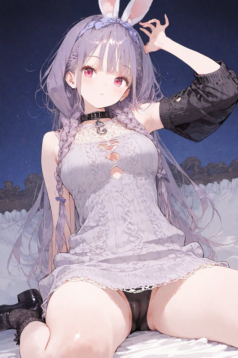 MelodyMocha0's tweet photo. Cozy Rabbit Idol
居心地のニットうさぎ
ちゅーぱーちゅーぱーかわいい！！
Super super cute!!
👉Noteフォロー
👉Follow on Patreon 
画像にプロンプト有り 
Prompt in the pic 
#Mocha_prompt
SFW illustration https://t.co/y2zTLJbZvq
