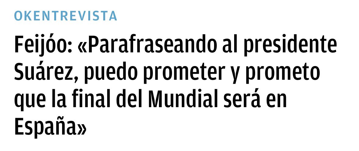 milagrostolon's tweet photo. El que no es presidente porque no quiere viene a dar lecciones de nada.

Por méritos, capacidades, servicios, experiencia, liderazgo e infraestructuras la final del Mundial 2030 debe celebrarse en España y en el palco estará @sanchezcastejon como presidente del Gobierno. https://t.co/xVz9e6eEPZ