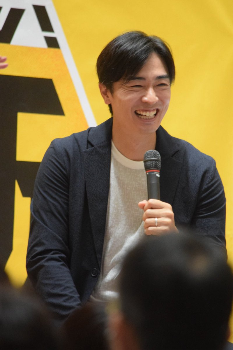 edae21's tweet photo. 会場の方々が良い質問して下さったおかげで、笑顔多めでした☺️🌸

2026年8月8日　イオン若松ショッピングセンター
#和田毅 https://t.co/fP778XiHFG