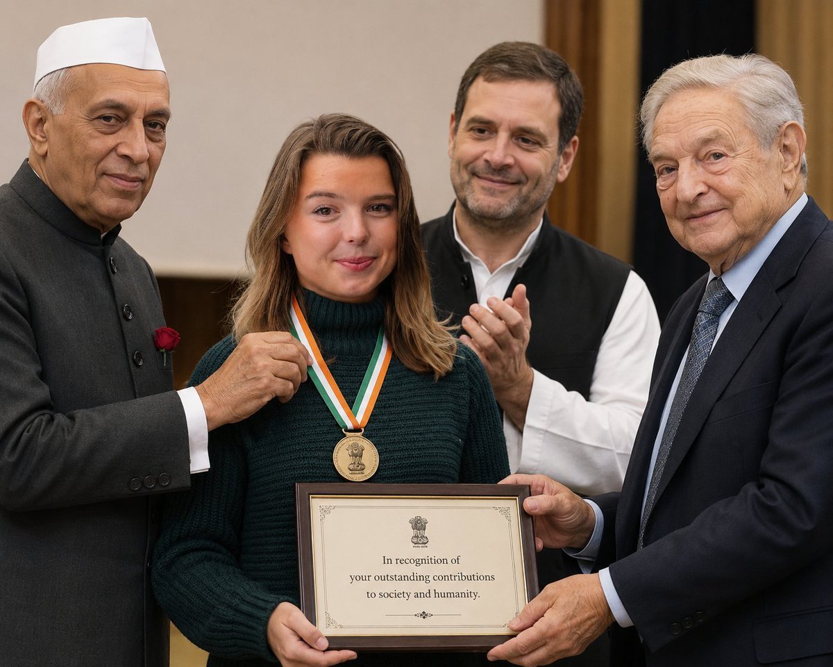 Akhand_Bharat_S's tweet photo. 🚨 पहचानिए जनाब को… George Soros!

भारत को उपदेश देने और PM Modi को कोसने का कोई मौका हाथ से नहीं जाने देते! 😏

लेकिन शायद इन्हें अभी तक समझ नहीं आया—
🇮🇳 नया भारत किसी विदेशी ताकत की इच्छा से नहीं, 140 करोड़ भारतीयों के संकल्प से चलता है। 💪🔥

और सबसे मज़ेदार बात…
विदेशी इशारों पर तालियां बजाने वाली #Congress आज भी उसी पुरानी मानसिकता में अटकी हुई है! 😂

Soros Toolkit Gang #Congress #GeorgeSoros