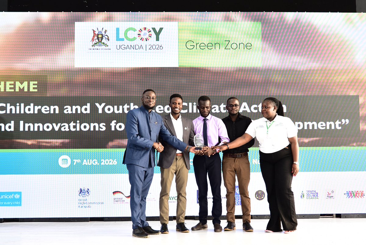 GayoUganda's tweet photo. As @LCOYUganda1 comes to a close, we reflect on an incredible journey of dialogue, collaboration, learning, and youth-led climate action.

As partners in this important platform, @GayoUganda was proud to contribute to conversations that brought young people, policymakers, development partners, innovators, and communities together to shape solutions for a more resilient and sustainable Uganda.

From discussions on NDC 3.0 and the road to #COP31 to our engagements around circular economy, #zerowaste, circular regenerative agriculture, climate finance, and youth leadership, the conference created space for ideas to move beyond conversation and and towards action .

We leave #LCOYUg2026 with new connections, renewed commitment, and an even stronger determination to keep turning youth ideas into climate solutions.

#LCOYUganda2026 #YouthClimateAction #ClimateLeadership  #CircularEconomy #ClimateJustice #YouthLeadingChange