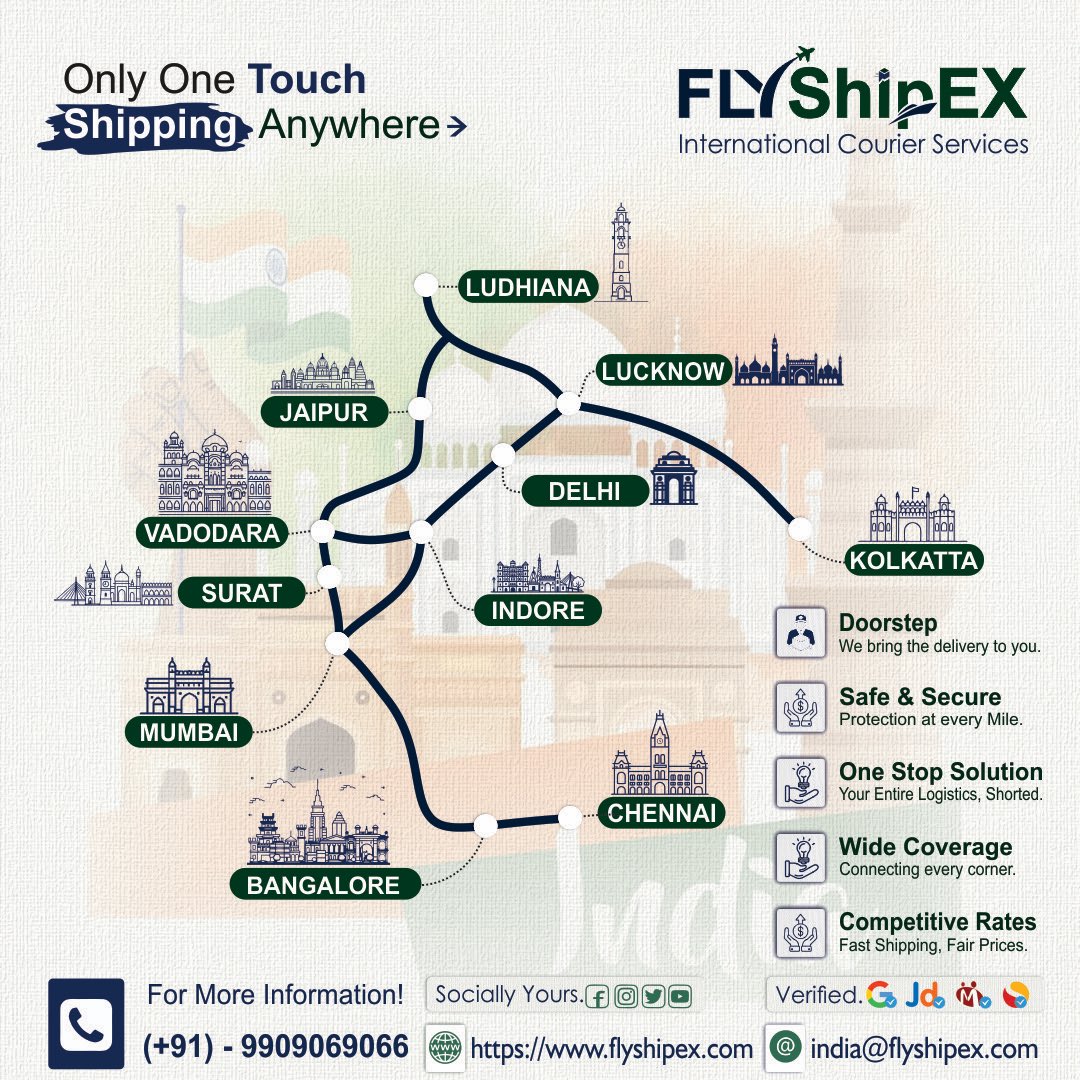 ramchandrasukla's tweet photo. Send packages globally with absolute peace of mind. FlyShipEX brings you fast shipping, fair prices, and uncompromised safety for every mile your cargo travels.

#InternationalCourier #LogisticsServices #ShippingCompany #FlyShipEx #CourierServiceIndia https://t.co/zFyFvFIWL4
