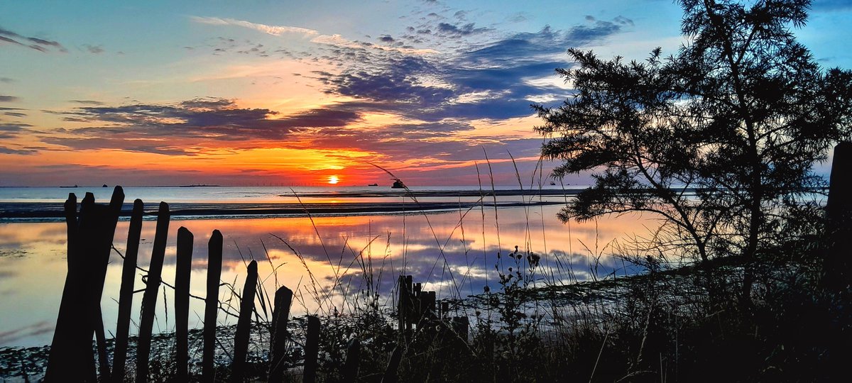 Brucemartin3's tweet photo. @peter_levy @looknorthBBC @Hudsonweather @katerinabbc  A staggeringly beautiful sunrise and sky yesterday morning from Anthony's Bank, near Cleethorpes 😀 😍  Mesmerising ❤️❤️ Please feel free to share the pictures #weatherpic @bbcweather https://t.co/TWNOz1YXmr