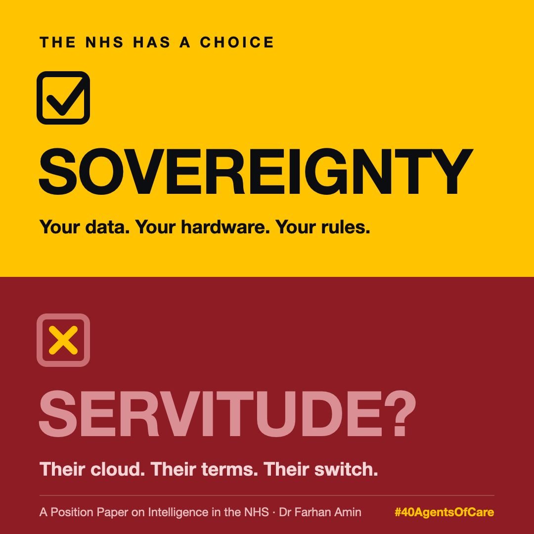 ankitkant's tweet photo. I agree with so much of this. 

Healthcare’s breathless embrace of AI usually skips the harder questions: 
Who owns the data? 
Who controls the agents?
Who carries the liability?

And most importantly does any of it actually improve patient care?

https://t.co/etNC6APQnU https://t.co/Yn2XAUcqzx