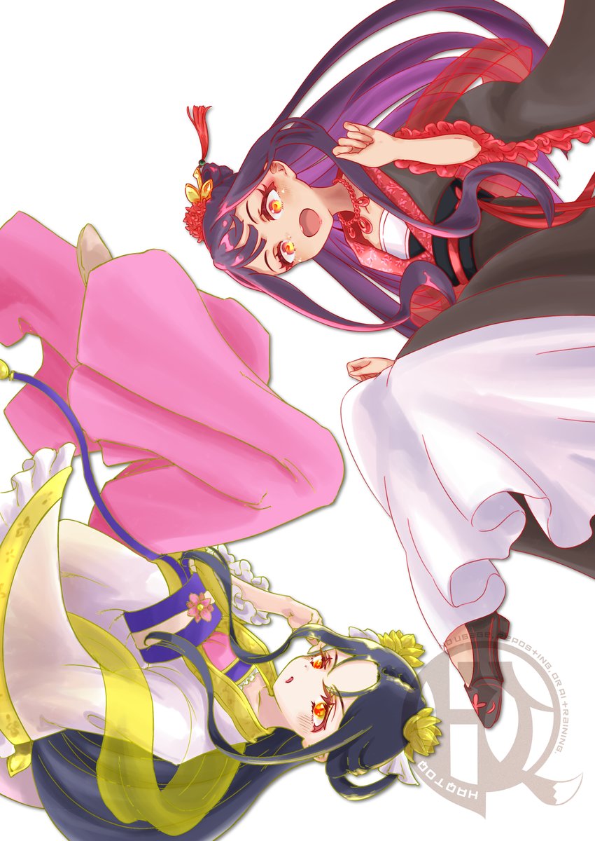 HAQTOQ_works's tweet photo. 黄玲琳⇄朱慧月

fan art by 若那 https://t.co/3Wwd4FIbWa
