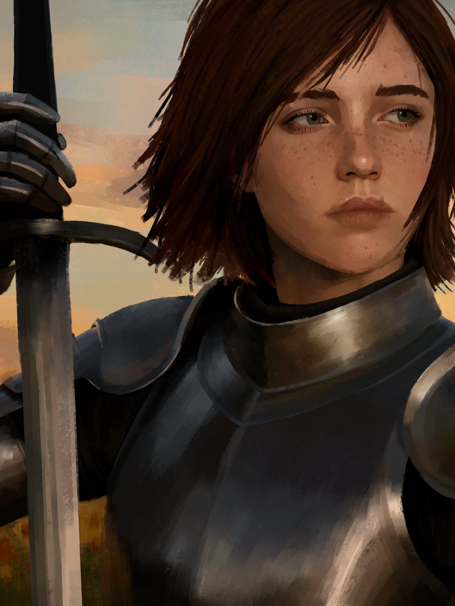 SatoVaflenskaya's tweet photo. Armored Ellie 
🗡️🗡️🗡️🗡️🗡️
Drawing armor is so hard

#thelastofus #EllieWilliams #TLOU #digitalart #art #artwork #commisionopen https://t.co/rHdMxgd0Vs