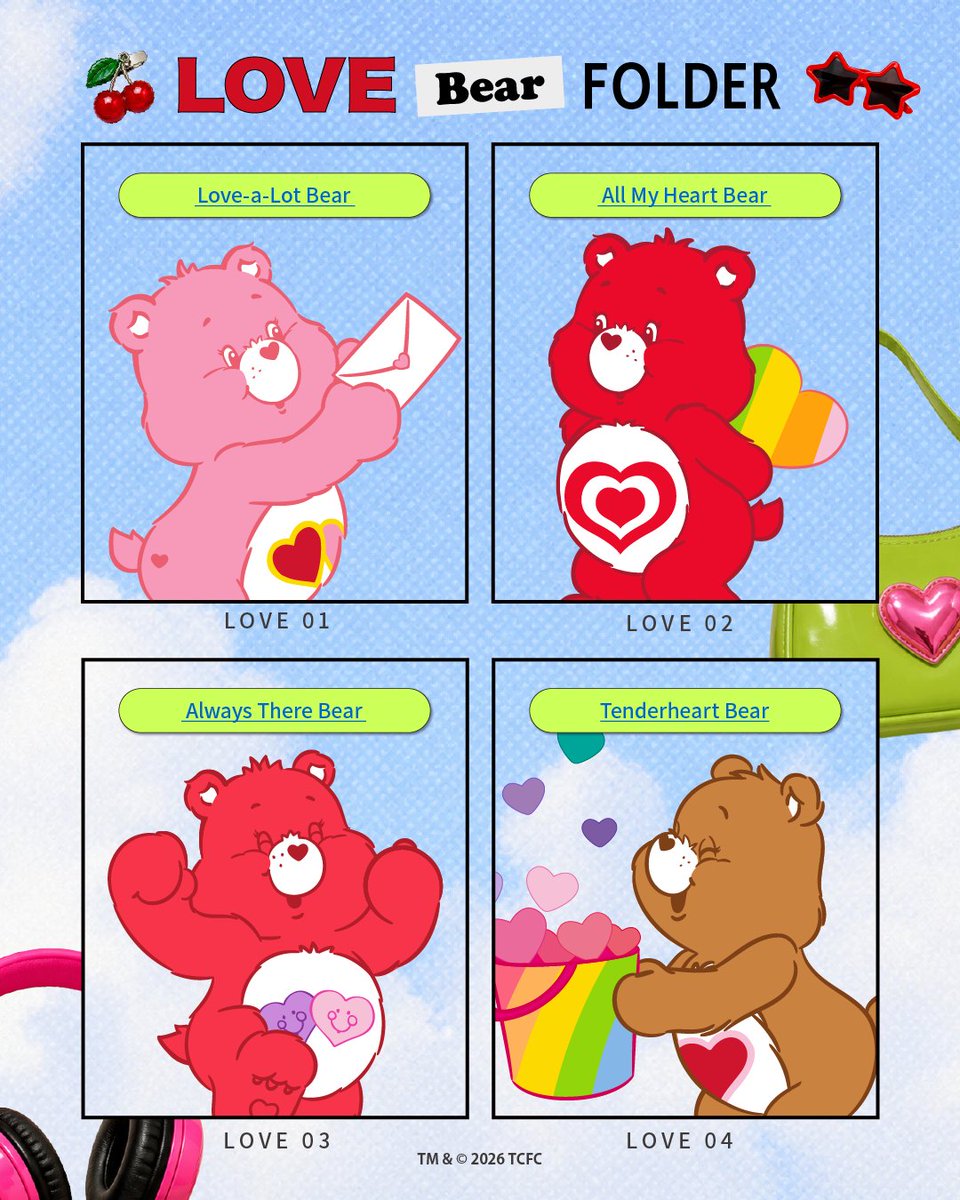 carebears_jp's tweet photo. あなたはどっちを選ぶ？📁💙✨

💌 LOVE Bear FOLDER
🌟 HAPPY Bear FOLDER

コメントで教えてね💬🌈

#carebears #ケアベア @carebears https://t.co/gD0xeEkBbN