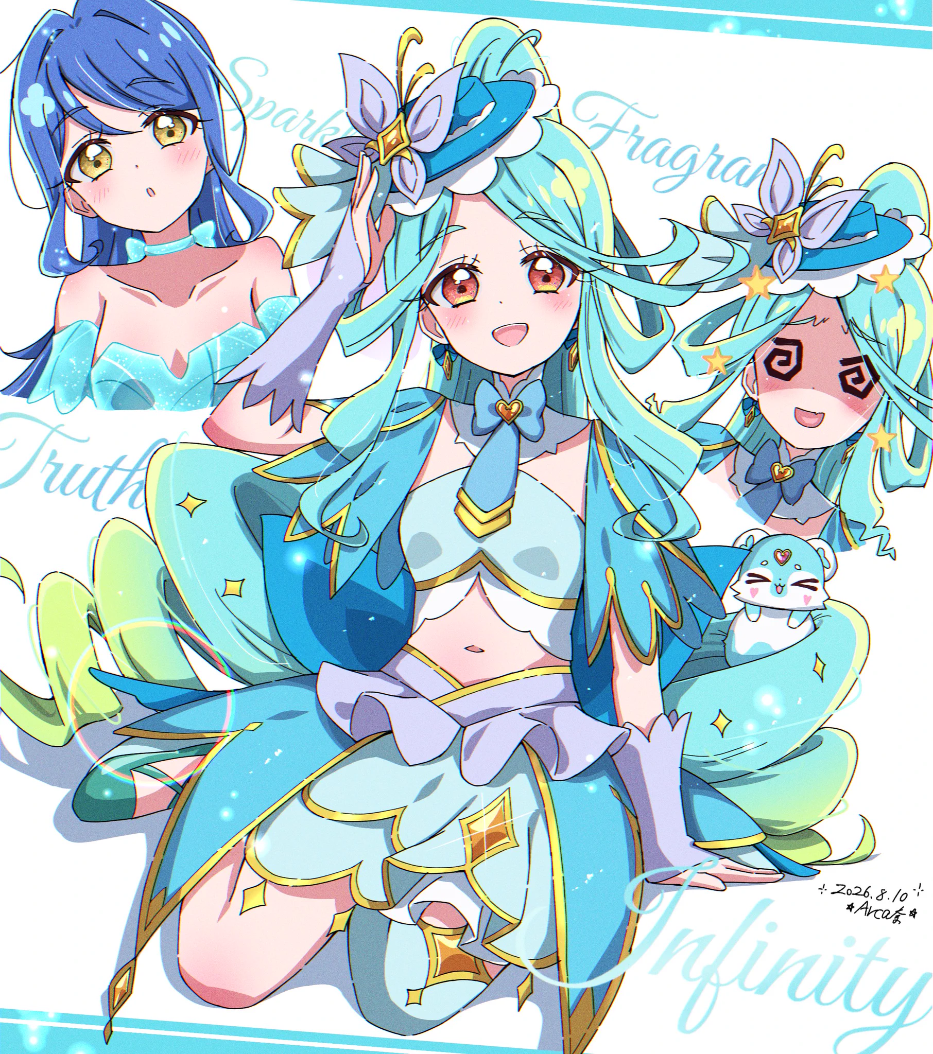キュアエクレール帆羽くれあ誕生日をファンと公式がお祝い