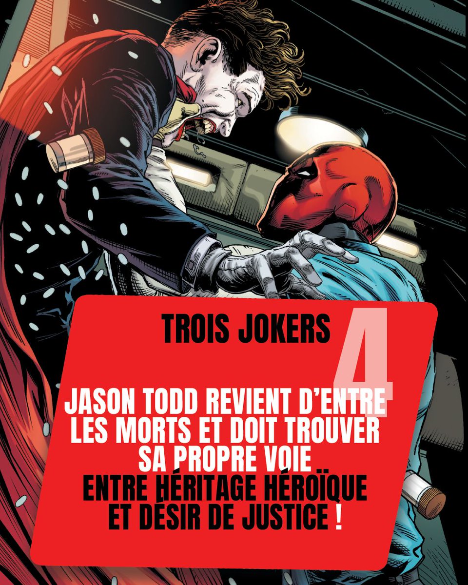 UrbanComics's tweet photo. Là où le Chevalier Noir refuse de tuer, Red Hood n'hésite pas à franchir la ligne pour éliminer les criminels les plus dangereux : https://t.co/KHb0xCYzJk https://t.co/SCHavtRrDR