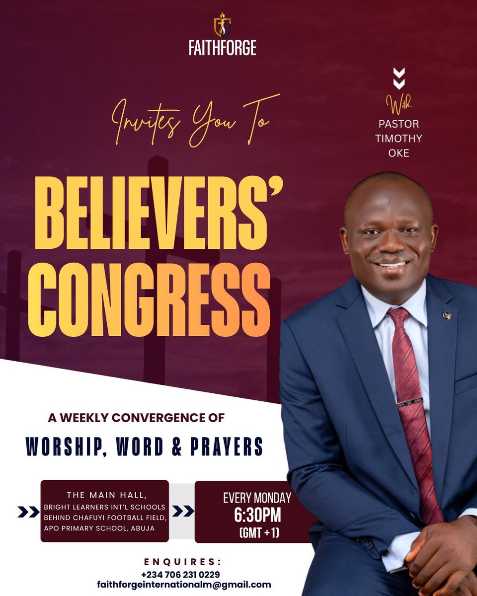 faithforge_'s tweet photo. Psalms 84:7 (KJV)  They go from strength to strength, every one of them in Zion appeareth before God.

It's another Monday, an opportunity to draw strength from the God that is Lord over all. 

Join us on site. God bless you! https://t.co/Gy7uPIWHMl