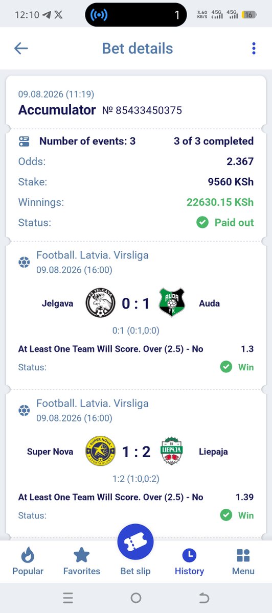 MrFelixKe's tweet photo. 💫💥💥Boooooom 💥🥇🔥

2.3 odds  landed✅

Ksh 22,000 + in the Olosho bag ✅✅💯💯🔥🔥💥💥💫💫👜

Congratulations to those who
 played 🔥❤️✅🤑🎉

( *TAX*FREE ZONE!*)

REGISTER HERE➡️  https://t.co/1Hfzqde67r

PROMO CODE➡️ *FELIX2030*

ANDROID APP➡️ https://t.co/eaeonqgJHF https://t.co/A6vNQWIVP7