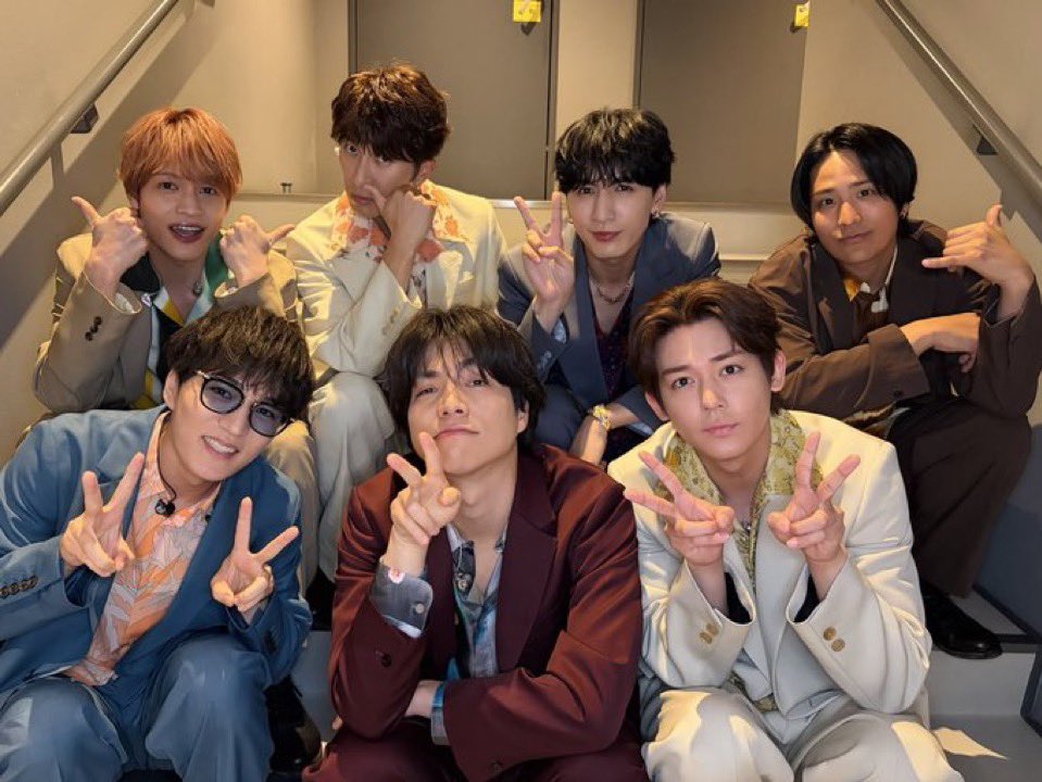 A_Carp0517's tweet photo. あなたたちの人生だからあなたたちが幸せならもうそれでいいかな、
7人みんなで笑っていてくれれば！
なんと言われようが私はずっと好きだし😂
むしろ、家庭あって多忙な中仕事しっかりこなしてるのは本当に尊敬です、 https://t.co/QJh8OWc4PW