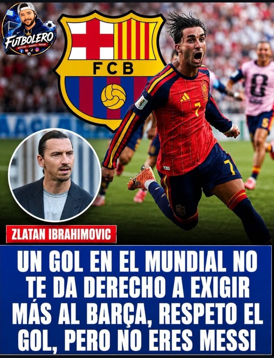 ebneuo2's tweet photo. Totalmente de acuerdo con #Ibrahimovic

#FerranTorres #Barça #PSG https://t.co/LANhjBQzvj