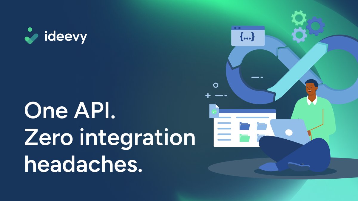 Ideevycom's tweet photo. We designed the integration to stay deliberately simple.

One API for submitting documents. One core verification flow. One webhook for receiving the result.

The workflow behind it can evolve without forcing your engineering team to rebuild the product integration. https://t.co/v9ub7G5IXg