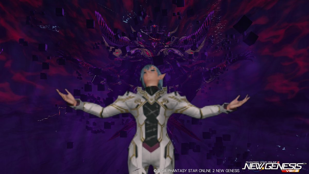 Ilma_PSO2NGS's tweet photo. 深禍のルイノ・ルーサーの特殊演出wwwwwww 
#PSO2NGS #NGS https://t.co/kUcophUVcj