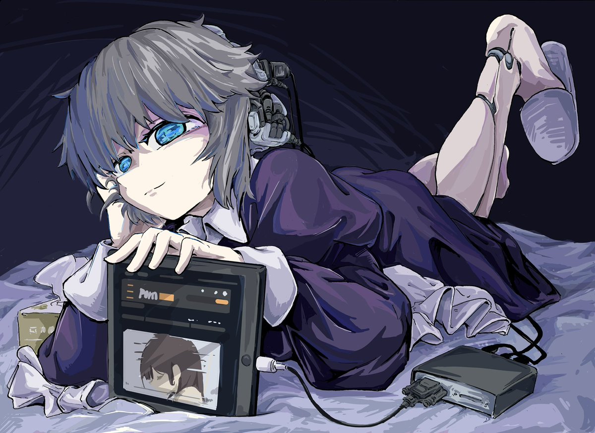 tote_tutei's tweet photo. お気に入りアンドロイドの出力で、動画を楽しむ絵です https://t.co/dD8ylgaeOu