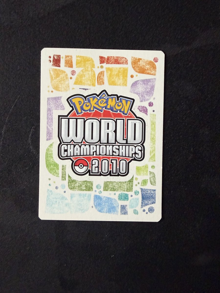 TashcobarTCG's tweet photo. World championship 2010 supporter with sick art work🔥🔥

Let’s see everyone’s world championship cards 👇👇 https://t.co/Li88orv5pa