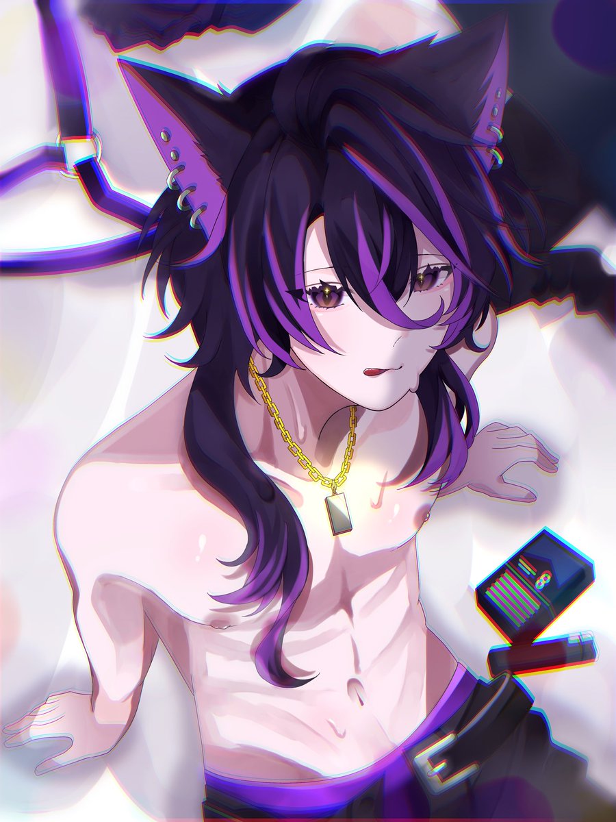 tukigami_roren's tweet photo. #1枚絵公開 

🌙─────────── 🌙
 
辞めるなら今のうちだけど？
        
🌙 ─────────── 🌙

リプ欄に差分あり

 #IRIAM 
 #捜査資料 
 #月神Art https://t.co/aqqlTt4co5