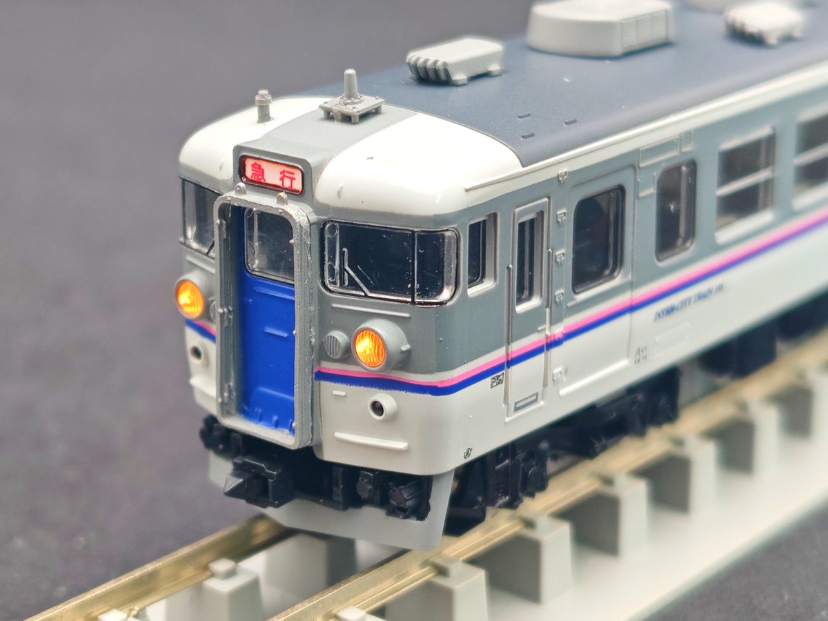 TOMIX169系・165系三鷹色タイプを整備しました。25年前の急行アルプス
