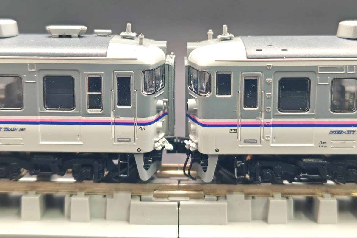TOMIX169系・165系三鷹色タイプを整備しました。25年前の急行アルプス