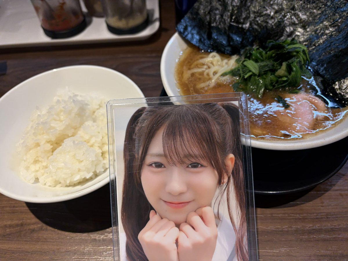 PerfectAchilles's tweet photo. みっちゃん、家系ラーメンだよ
 #大信田美月 https://t.co/U2Uhy9QVcT