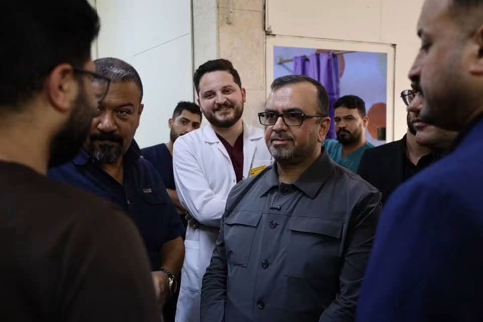 Al_Mussawi26's tweet photo. وجهت كتاب شكر وتقدير إلى الملاكات الخافرة في مستشفى الإسكندرية العام بمحافظة بابل، خلال متابعتي الميدانية، تثميناً لجهودهم في تقديم الخدمات الصحية وإنجاح خطة الدعم الصحي لزيارة أربعينية الإمام الحسين (عليه السلام)

I issued a letter of appreciation to the on-duty staff at Al-Eskandariah General Hospital in Babil, during my field visit, in recognition of their efforts in providing the healthcare services and contributing to the successful implementation of the health support plan for the Arbaeen pilgrimage of Imam Al-Hussien (PBUH)