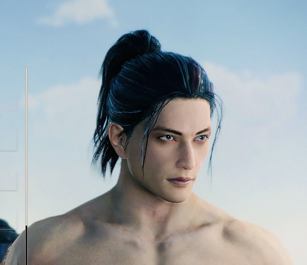 del_del_3's tweet photo. ローニン、キャラクリ終了！実際ゲーム始めた時にどう見えるかでまた弄ることになると思うけど、一旦はこれで。

インターネットの海に自分の性癖を放出します。恥。 https://t.co/0ikuhj0KfM