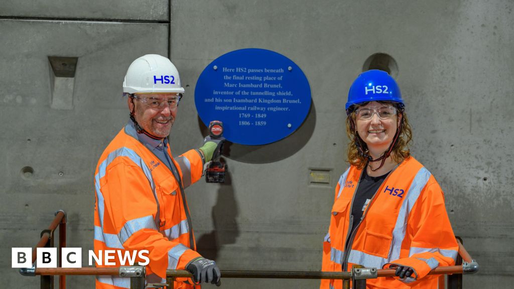 BBCLondonNews's tweet photo. HS2 celebrates Brunel family's engineering legacy ➡️ https://t.co/L0PVTjWJ87 https://t.co/UYaj7y1w15