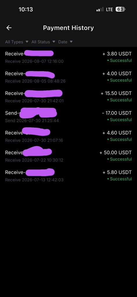 Skiddymiana's tweet photo. @Bybit_Official #OneScanAtATime
In just a month, I have used bybit pay plenty times. I use it often and I’m used to it. I love how fast it can be for me to send to other bybit users easily. Thanks for this feature bybit
Then I also have 20 points gotten from cash back https://t.co/q9slUvYVee