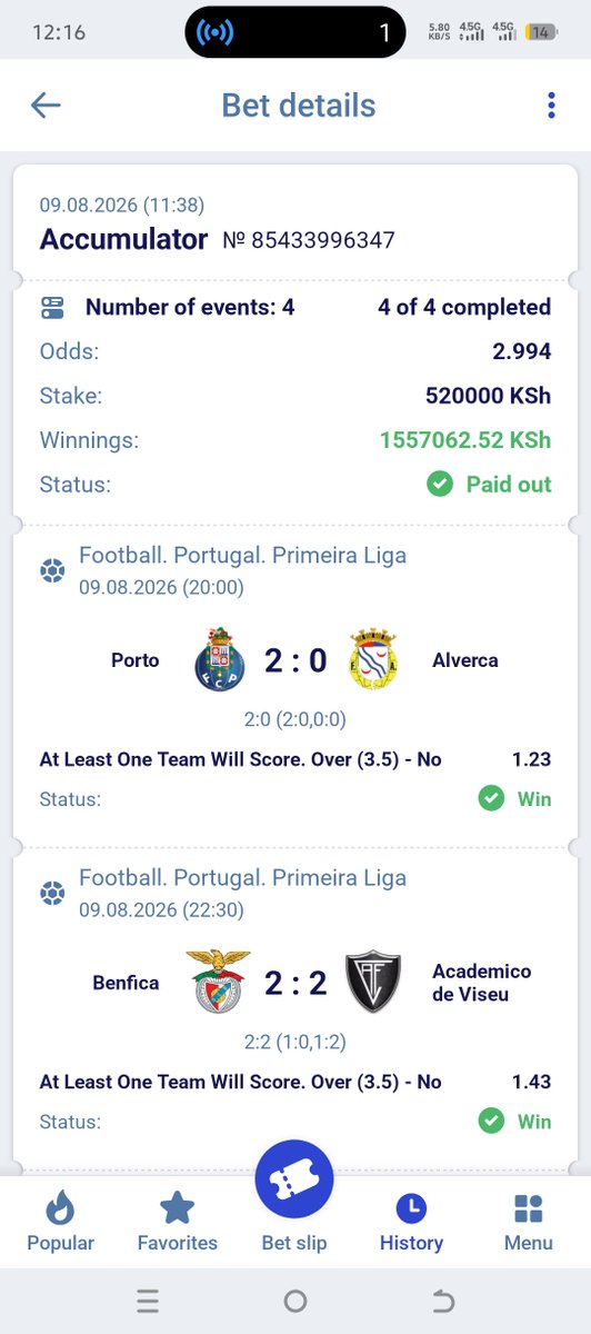 MrFelixKe's tweet photo. 💫💥💥Boooooom 💥🥇🔥

2.9 odds  landed✅

Ksh 1,557,000 + in the Olosho bag ✅✅💯💯🔥🔥💥💥💫💫👜

Congratulations to those who
 played 🔥❤️✅🤑🎉

( *TAX*FREE ZONE!*)

REGISTER HERE➡️  https://t.co/1Hfzqde67r

PROMO CODE➡️ *FELIX2030*

ANDROID APP➡️ https://t.co/eaeonqgJHF https://t.co/qHY4KrHvzA