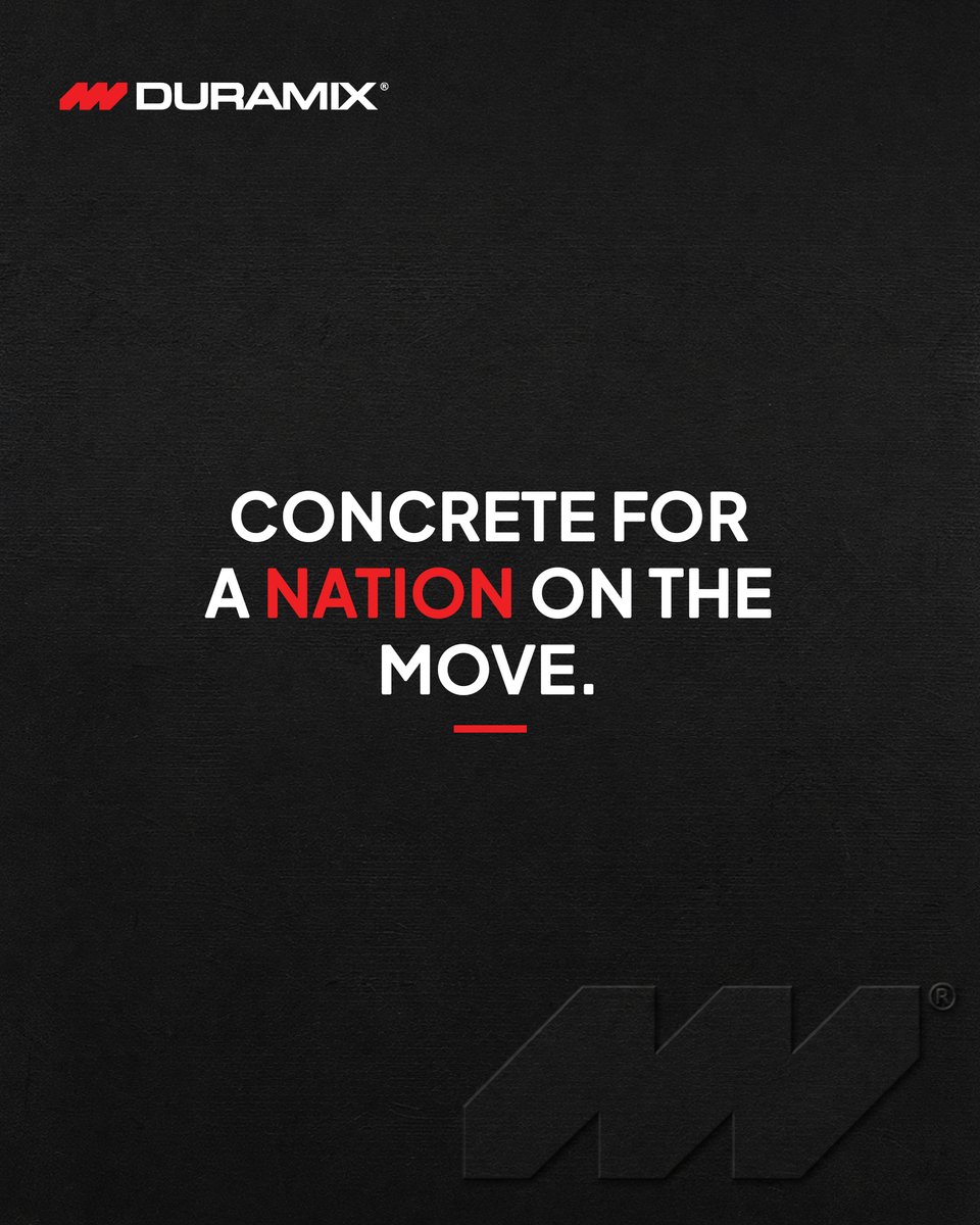 Duramix_in's tweet photo. From every batch to every build, progress begins with strength.
Great infrastructure is built on more than concrete—it is built on precision.
#DURAMIX #UpliftingNation #ReadyMixConcrete #RMC #ConcreteSolutions #Infrastructure https://t.co/PZ0JpnhAvR