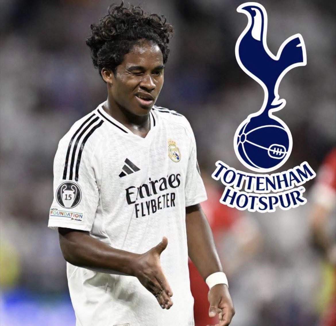 TottenhamDaily9's tweet photo. 🚨💣: #Tottenham are interested in signing Endrick 🇧🇷👀👀

#Madrid are open to a straight loan deal with no buy option and #spurs are open to the deal 🔜✍️✅

#THFC #COYS #SPURS https://t.co/iwB1XJGPfN