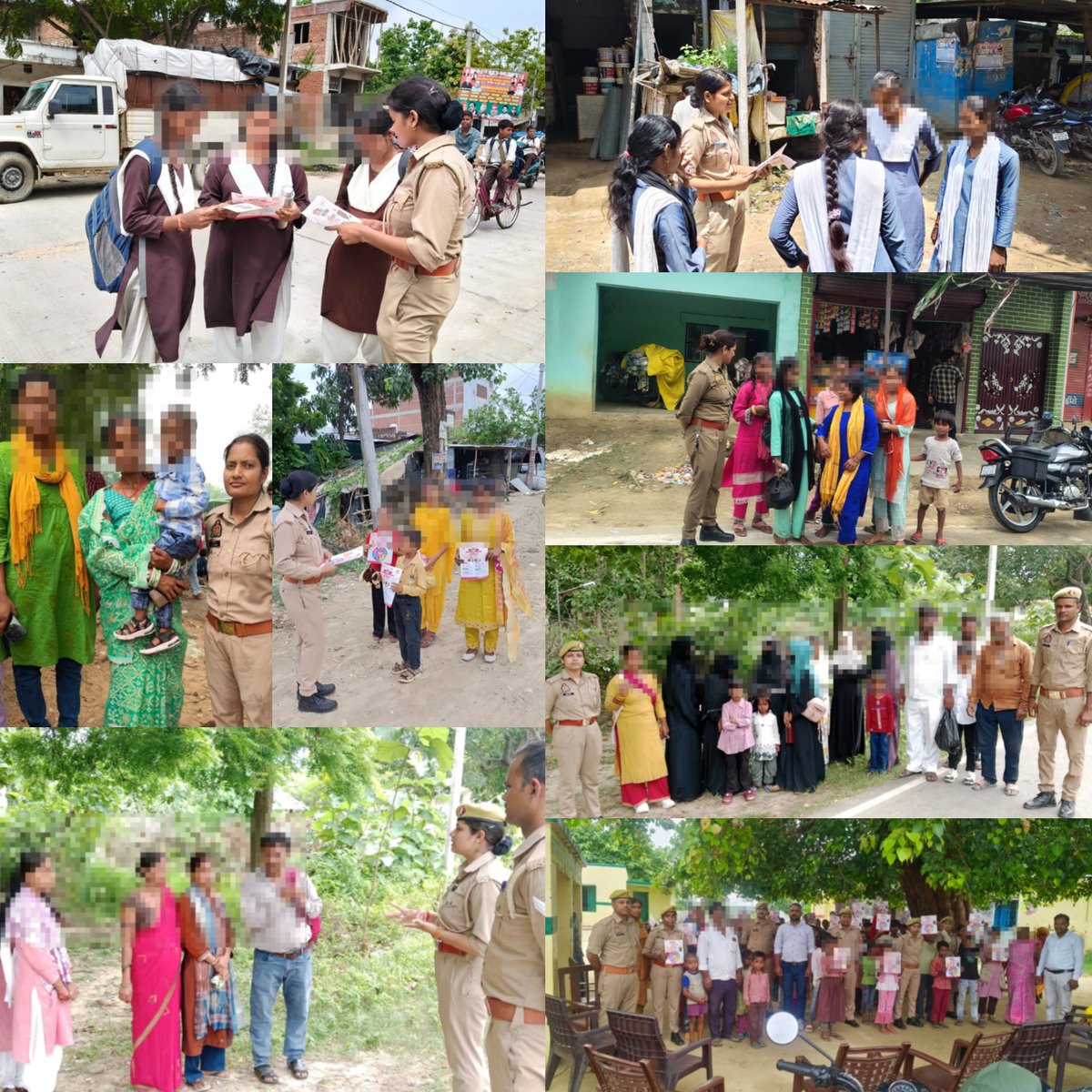 balrampurpolice's tweet photo. #BalrampurPolice 
#MissionShakti5 (द्वितीय चरण) के तहत महिला सुरक्षा टीम
#Balrampurpolice द्वारा महिलाओं/बालिकाओं को किया गया
जागरूक।
#WomenEmpowerment,लैंगिक अपराध, साइबर सुरक्षा व विभिन्न हेल्पलाइन नंबरों की जानकारी दी गयी। https://t.co/Z6Wa8aILls