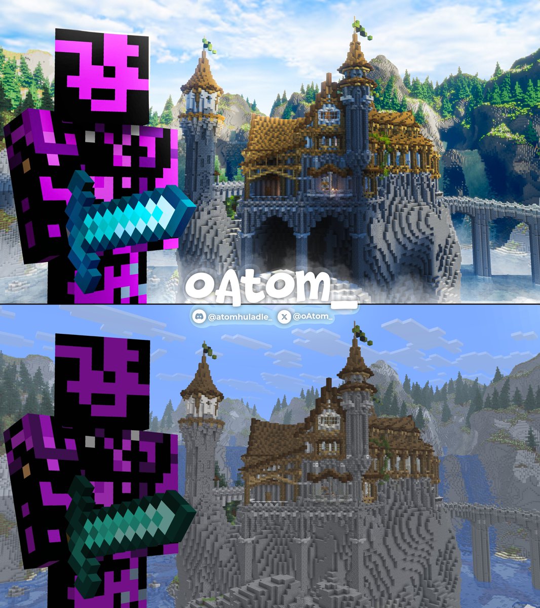 oAtom_fx's tweet photo. Would you click on this Thumbnail ??
Btw Thx @ashswagin for letting me use your skin 
#minecraft #thumbnails #UnstableSMP https://t.co/qbLmt2lI22