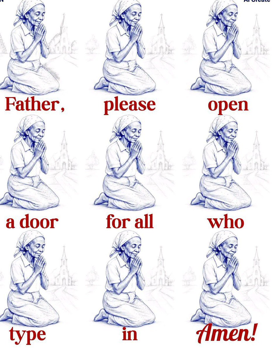 GOD_SANNOINTED's tweet photo. Father as you have open doors before me and my family this new blessed week, I ask in the name of Jesus Christ your son, that you do same for all who 'Says' Amen to this prayer.
🙏🏾
#Amen https://t.co/1M6FlZTpAm