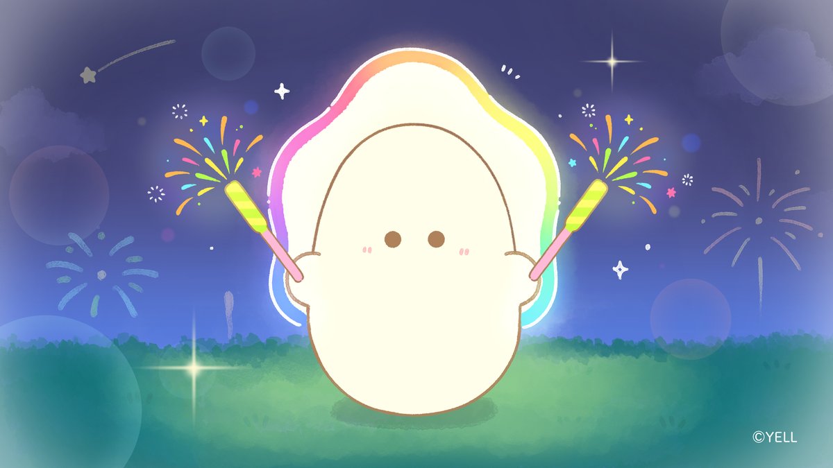tsuburana_aqua's tweet photo. 花火してあそんだよ🦪🎇 https://t.co/JTfHBV2rED