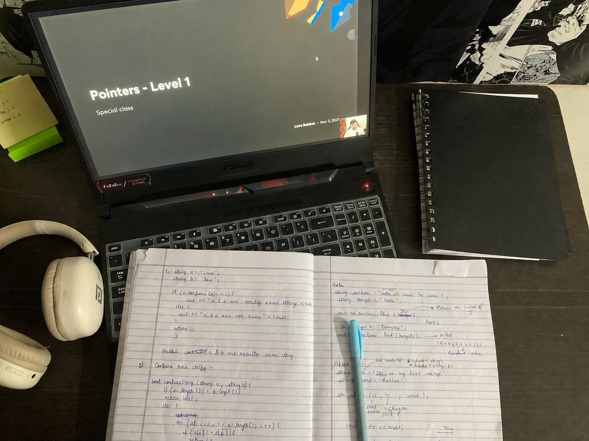 Neeraj__03's tweet photo. Day 9 of #90DaysOfCode 🙂

Today's task:

- Pointers (Lecture 1)
- Pointers (Lecture 2)
- Pointers (Lecture 3)

💡 Plan: For the next 3–4 days, focusing only on question practice and OOPs concepts. https://t.co/EKohxtFSs5