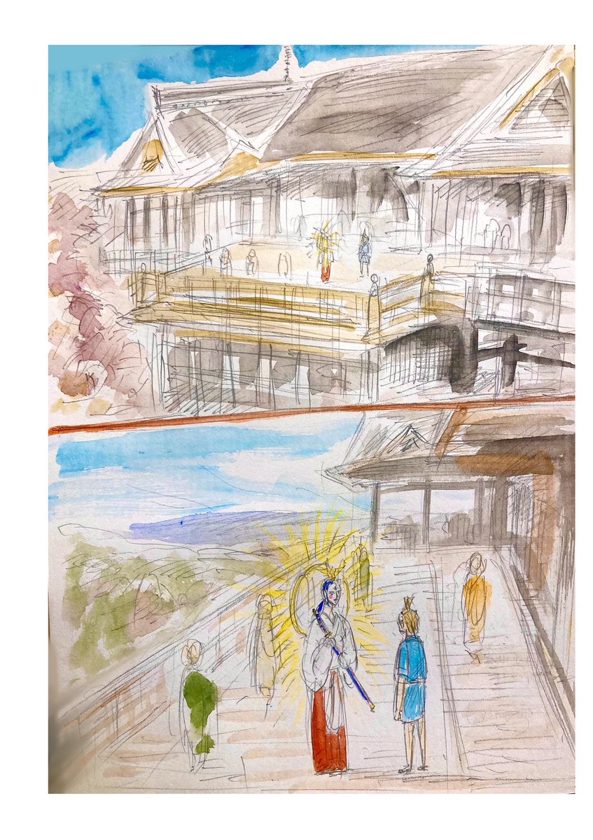 candataoyabin's tweet photo. 聖天遍路 第27話（上）1/1『創世の刻』🙇‍♂️西国16番 #清水寺　に着いた福太郎！#漫画が読めるハッシュタグ #西国三十三所　#マンガが読めるハッシュタグ #聖天遍路 #仏教 #千手観音  #ボッカス　#ブラフマー #ブラフマー #聖天浄土　#PNAラグランジアン WEBマガジン菩都歌巣で毎月９日発刊！連載中　
https://t.co/ZmR5mfgg14