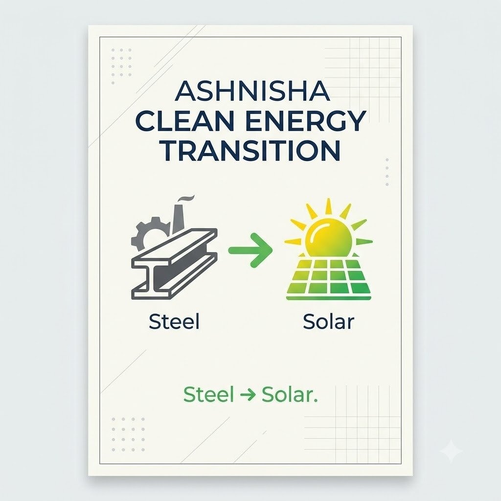 RobinRaja11_'s tweet photo. Ashnisha Industries का 3MW solar project कंपनी की diversification strategy का अहम हिस्सा बनकर उभर रहा है। CMP ₹3.80. #SolarStockonRadar https://t.co/KiNjj97Xgq