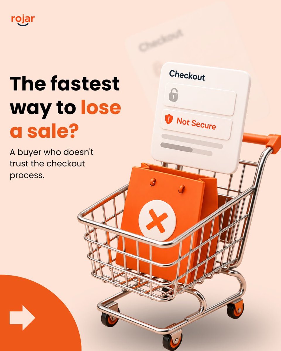 RojarNG's tweet photo. Shopping online should not feel like gambling.
Rojar is built around trust, order tracking, and buyer confidence. #Rojar #ShopSafe https://t.co/SQFBCTQ2Ih