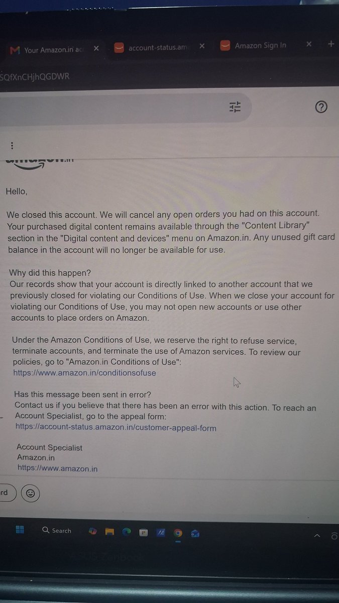 PushkarRajX's tweet photo. @AmazonHelp The account which is locked, i did not do anything mischievous or spam ordering  and i have been  avid customer of amazon for long and no such issue happened untill this month. I also changed my password and linked my email after talking to your support team.@amazonIN @amazon https://t.co/f9nLXA3bf7