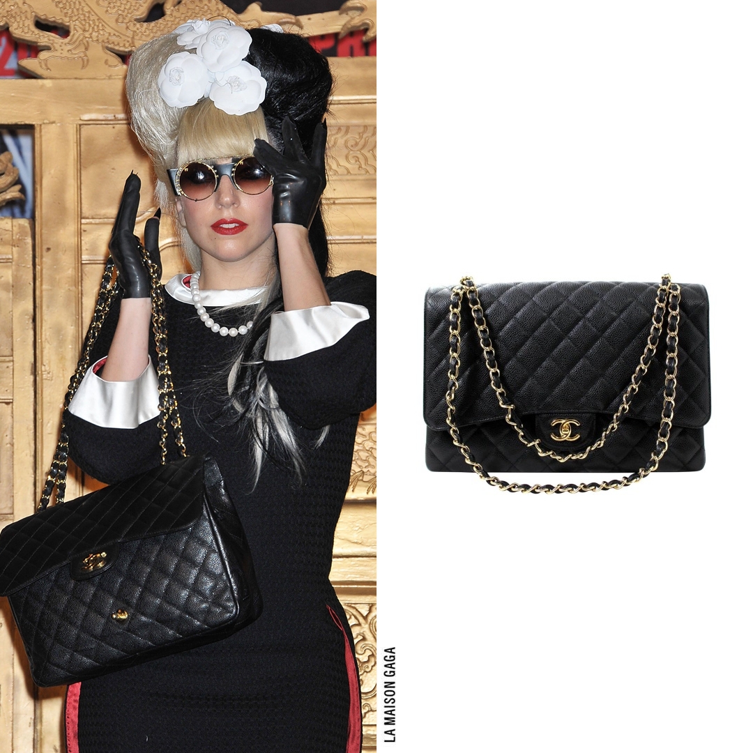 lamaisongaga_'s tweet photo. Lady Gaga gave a press conference in Taiwan wearing a dress from the @Chanel Pre-Fall 2011 Byzantine collection along with Camelia brooches and "Jumbo" flap bag, vintage #PalomaPicasso sunglasses, #VoidofCourse latex gloves and @LouboutinWorld custom "Daffodile" velvet pumps. https://t.co/q0frCGsmpX