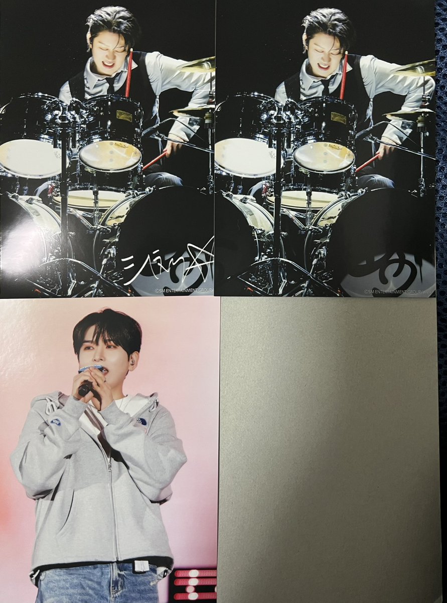 cloveroono's tweet photo. 【交換希望】
SUPERJUNIOR
SUPERSHOW10
セブンイレブンランダムプリント
L判

【譲】ウニョク、ドンヘ
          シンドン、リョウク 
          シウォン、キュヒョン
          イトゥク、ヒチョル
【求】イェソン🩷マーク

郵送での交換希望です。
どうぞよろしくお願いいたします🥰 https://t.co/2SuaKI5tYd