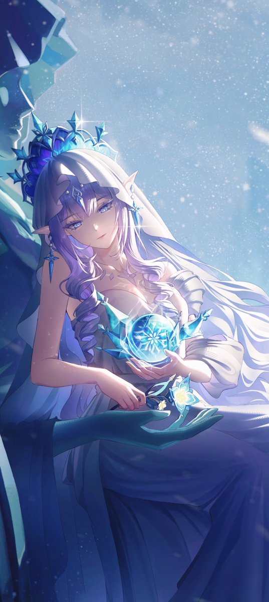dinhchimuc's tweet photo. I draw Tsaritsa 
#Tsaritsa #genshin #artmootsㅤ https://t.co/6ikLDtfeds