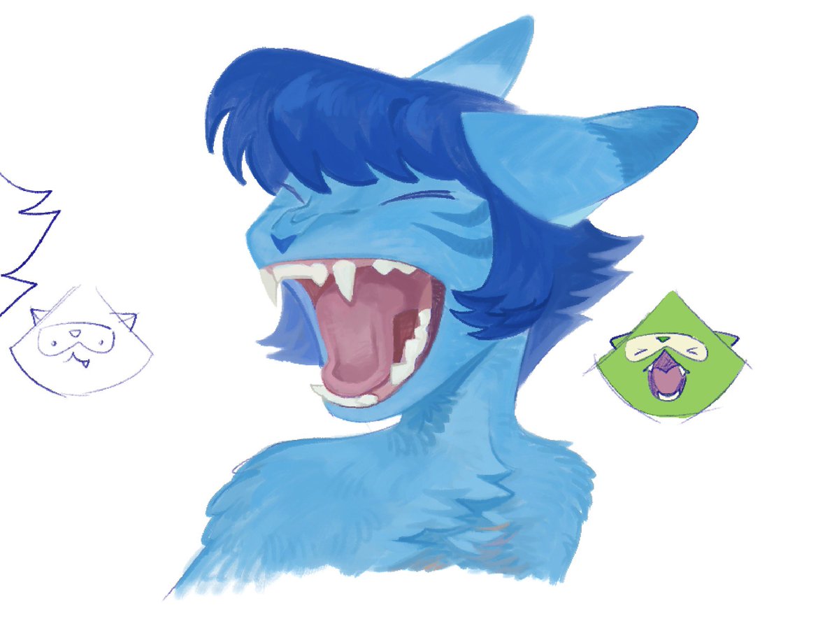 JADF2778's tweet photo. fang！too lazy to draw another one #stevenuniverse https://t.co/akLaYKF8Mg