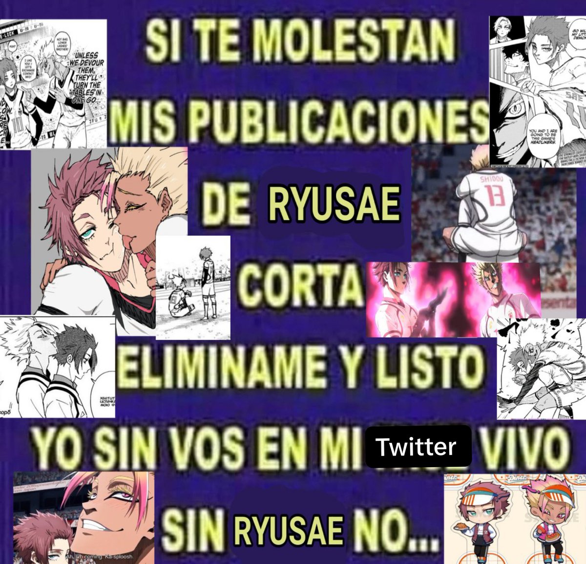 Eva0qpd's tweet photo. Por si a alguien no le había quedado claro AÚN. Soy una cuenta DEL RYUSAE. Hago posts mayormente SOBRE EL RYUSAE. No sé sorprendan si hago comentarios de ellos eh, la verdad les digo xd https://t.co/DvbHQD4a87